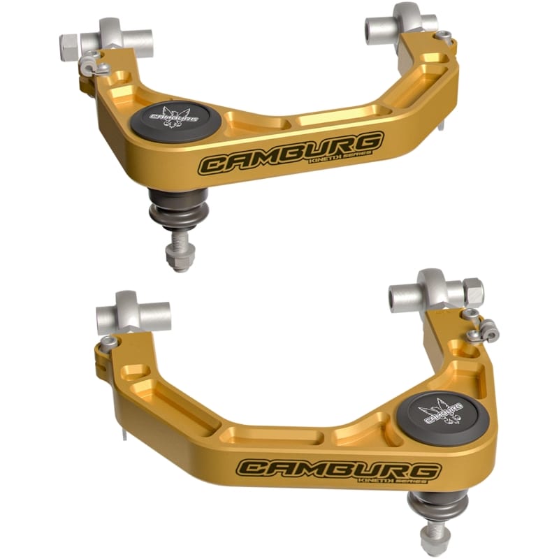 Camburg — Camburg 2024 Toyota Tacoma 2WD/4WD KINETIK V2 Performance Billet X-Joint XL Upper Arms (GOLD)
Control Arm Kit
