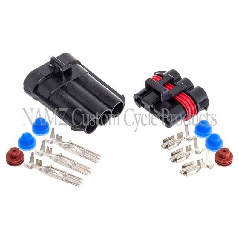 NAMZ — NAMZ AMP Power Plug Kit - M/F Water-Tight Quick-Disconnect Plug Set