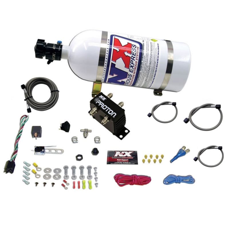 Nitrous Express — PROTON PLUS NITROUS SYSTEM W/ 10LB BOTTLE
Nitrous Oxide Injection System Kit