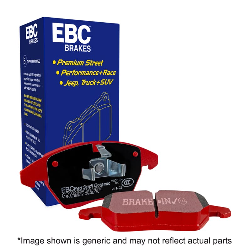 EBC — Redstuff Ceramic Low Dust Brake Pads