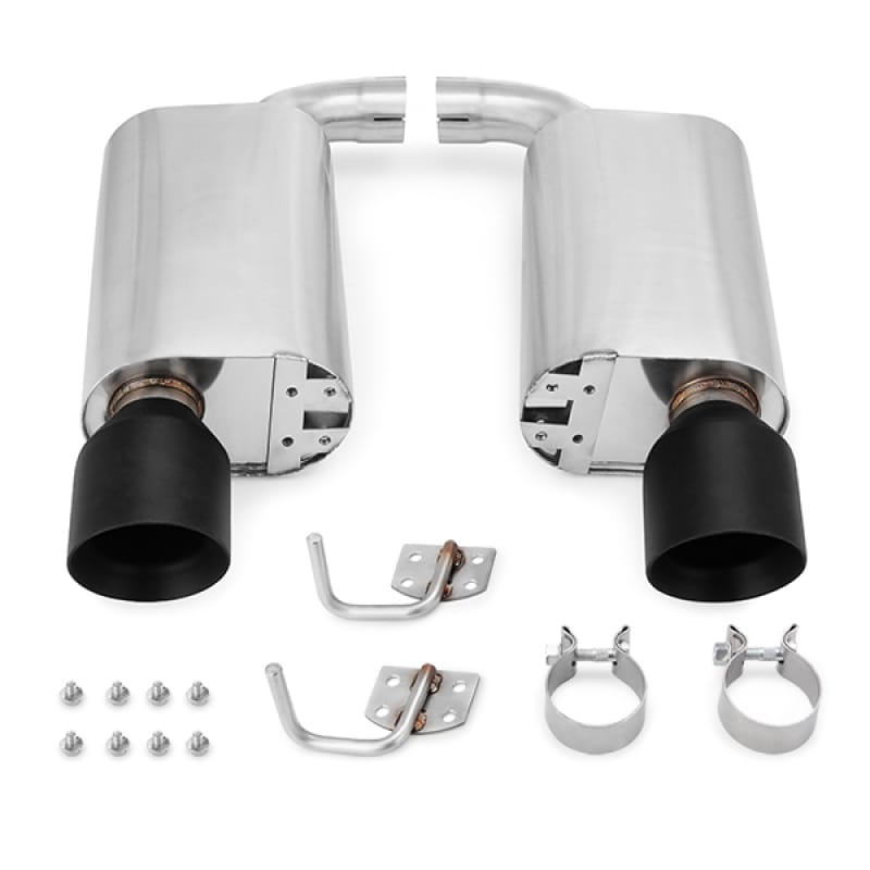 Mishimoto — Street Axle-Back Exhaust, Black Tips, fits Ford Mustang GT 2015-2017
Ford Mustang GT Street Axleback Exhaust, 2015+