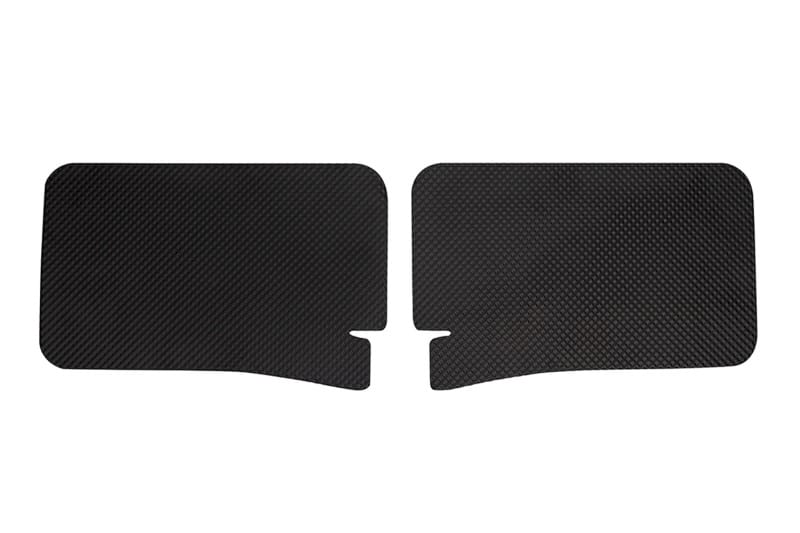 CORSA Performance — Pair of black aluminum exhaust cavity rear wheel self-adhesive heat wrap