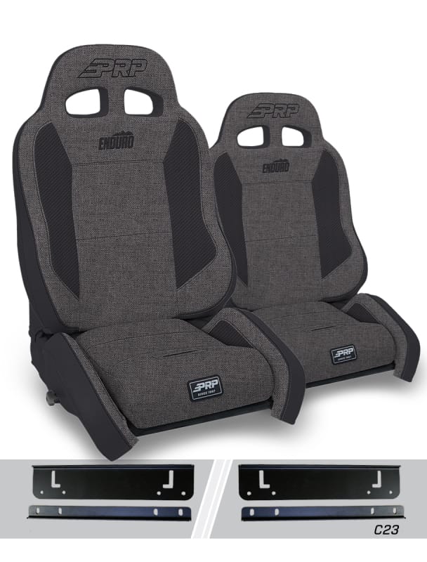 PRP Seats — Enduro Elite Suspension Seat - Crawl Edition, Kit for 97-02 Jeep Wrangler TJ (Pa
