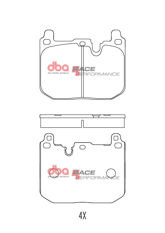 DBA — Front Race Performance Brake Pads