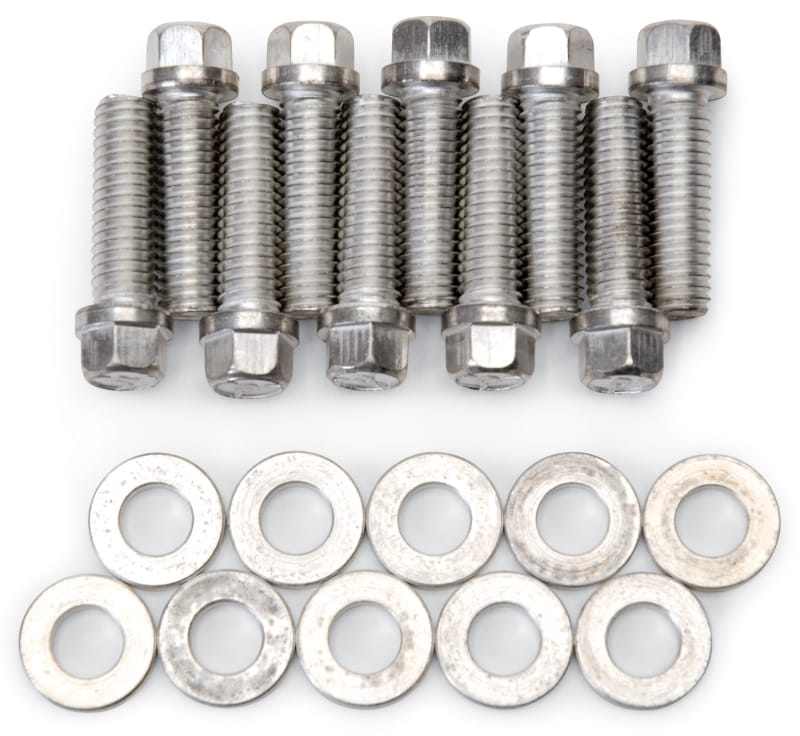 Edelbrock — Intake Manifold Bolt Set For Pontiac Edelbrock Manifolds
Performer Series Intake Manifold Bolt Kit