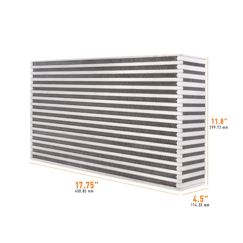 Mishimoto — Universal Air-to-Air Race Intercooler Core 17.75in x 11.8in x 4.5in