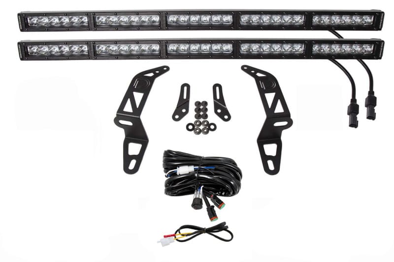 Diode Dynamics — Light bar featuring advanced TIR optics for high efficiency and focus.