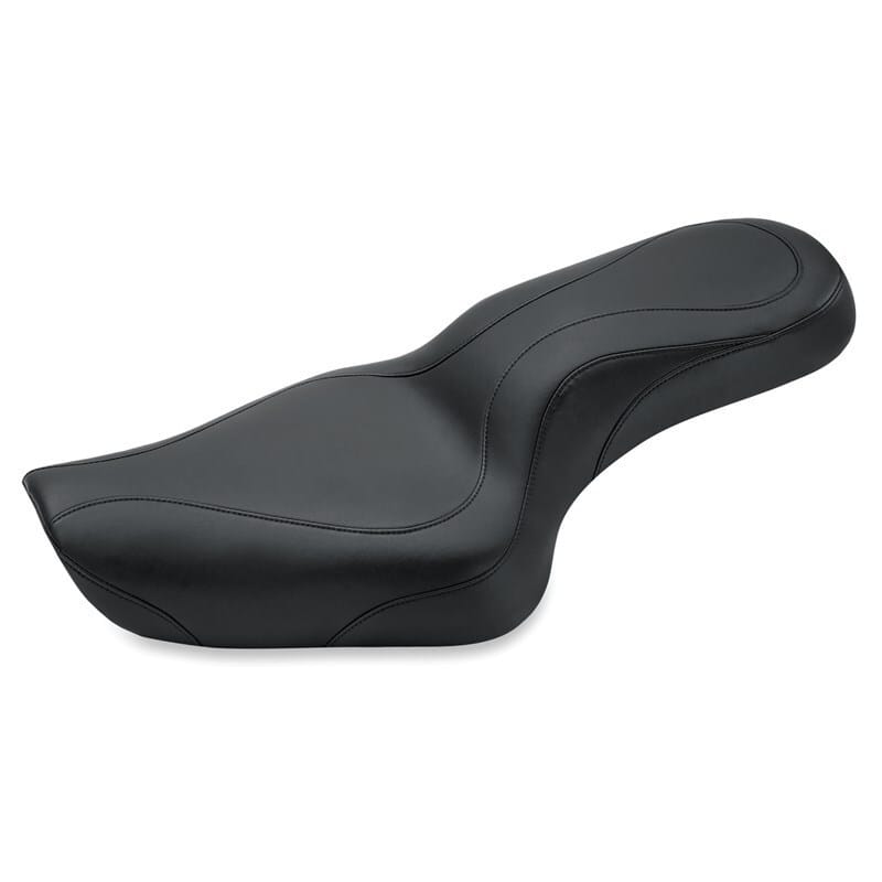 Mustang Motorcycle — Mustang 04-21 Harley Sportster DayTripper 1PC Seat - Black