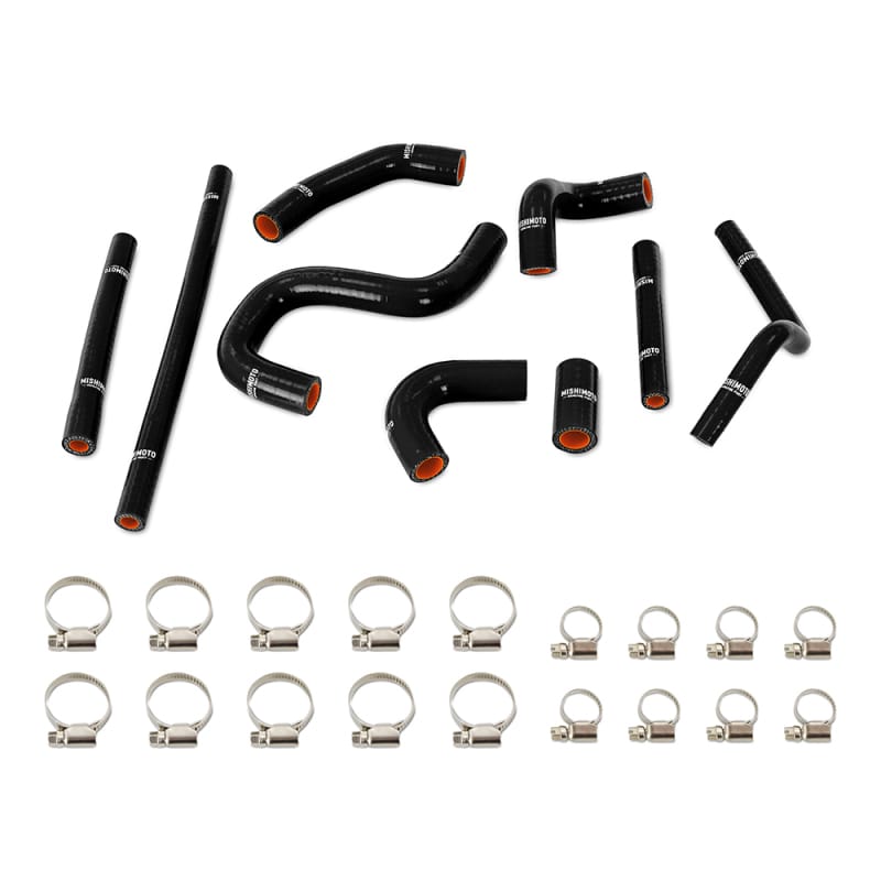 Mishimoto — Silicone Heater Hose Kit, Black, fits Toyota 4Runner 3.4 W/Rear Heater 1996-2002