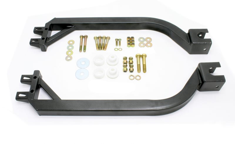 BMR Suspension — BMR 67-69 1st Gen F-Body Bolt-On Subframe Connectors - Black Hammertone
