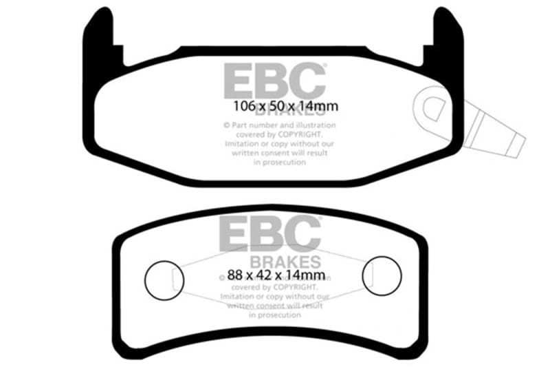 EBC — Ultimax OEM Replacement Brake Pads