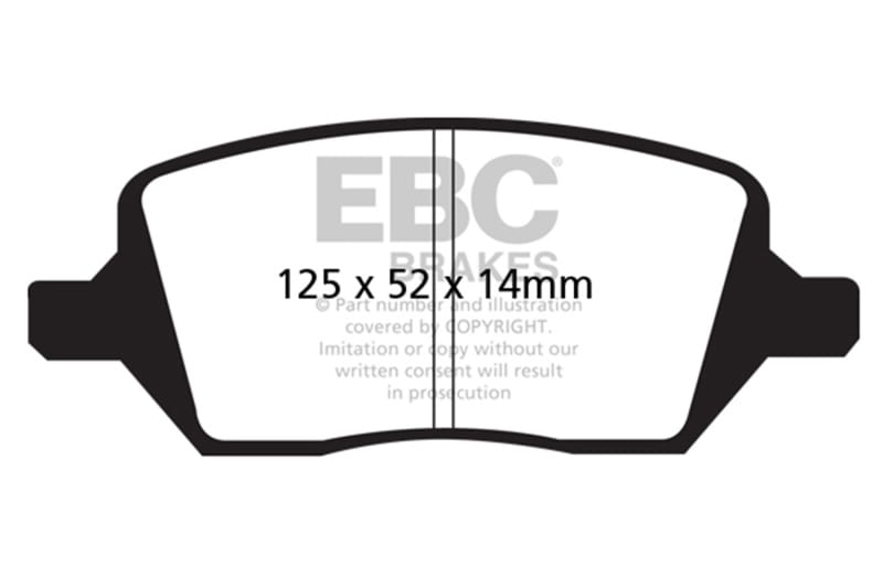 EBC — Ultimax OEM Replacement Brake Pads