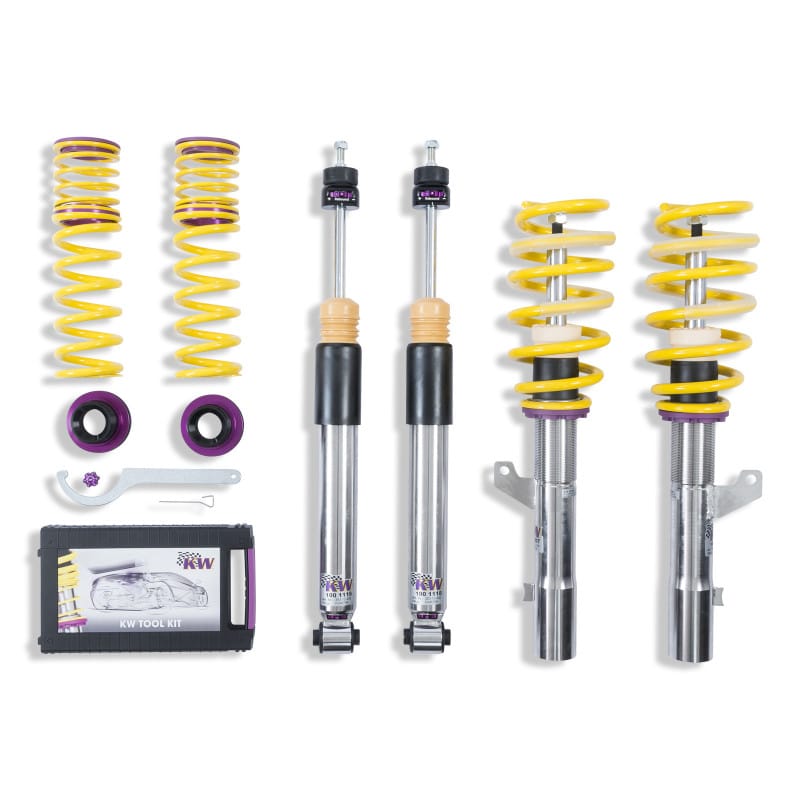 KW — Height Adjustable Coilovers with Independent Compression and Rebound Technology
KW COILOVER KIT V3 - 352100AK