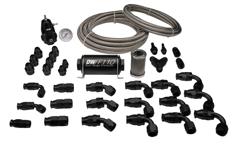 DeatschWerks — A90 Supra/G8X BMW M3/M4 PTFE Return Plumbing Kit