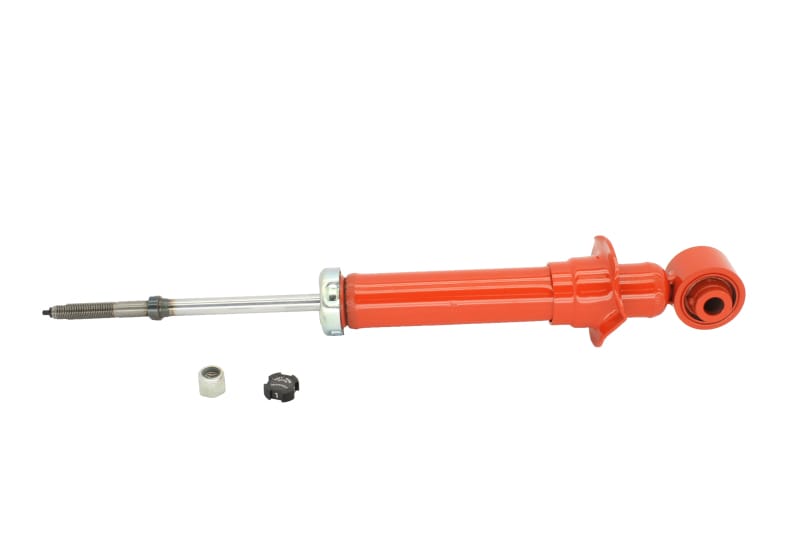 KYB — KYB AGX manually-adjustable shocks and struts allow you to design your own ride control performance without special tools, quickly and as often as you want. Enthusiasts can increase individual corner damping rates up to 125% more than the vehicles OEM design.  For ease of access, depending on vehicle application, the KYB AGX either has an eight position knob or a four position screwdriver slot. However, both offer the same overall capability. One simple adjustment increases both rebound and comp
Damping Rate Adjustable Strut
