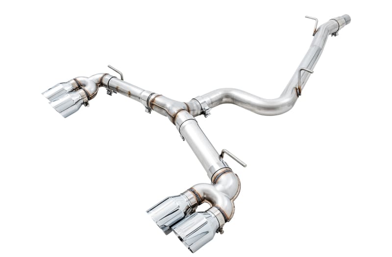 AWE Tuning — AWE Track Edition for MK7.5 Golf R - Chrome Tips, 102mm