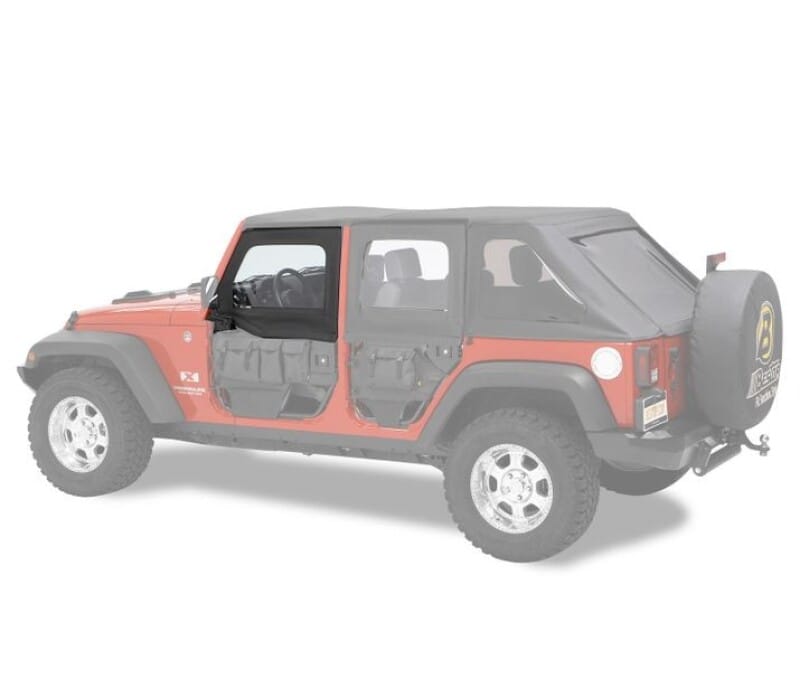 Bestop — HighRock 4x4(TM) Element(TM) Upper Fabric Half Doors