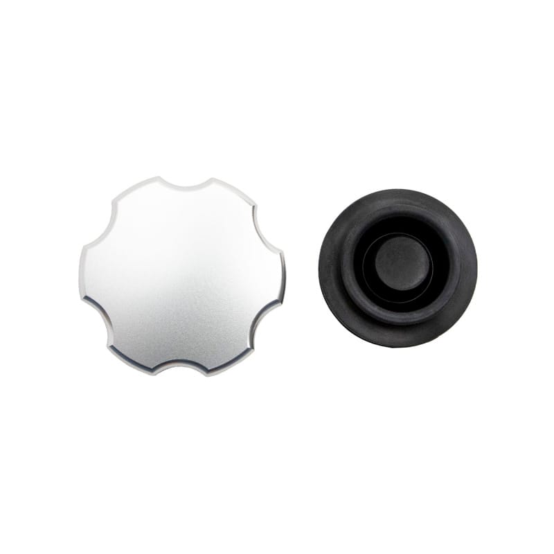 Wehrli — Cap, Billet, Brake Reservoir, for 1999-2025 GM 1500/2500/3500, Clear Anodized