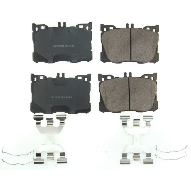 PowerStop — PowerStop - Z17 Low-Dust Ceramic Brake Pads with Hardware