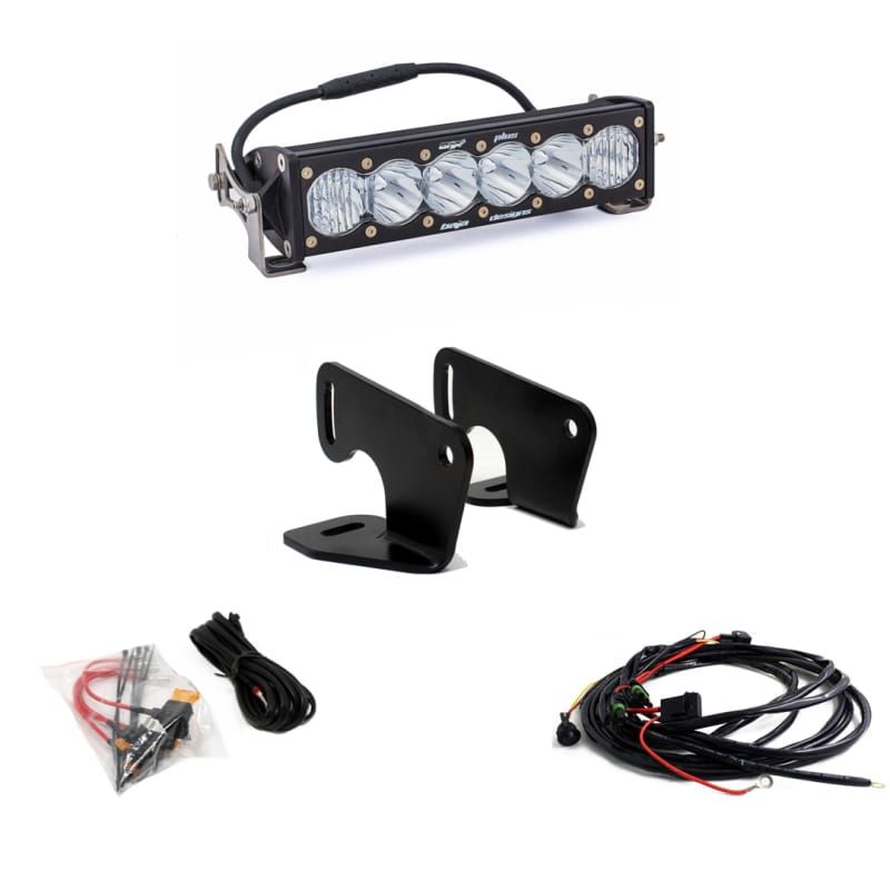 Baja Designs — Baja Designs Polaris RZR Pro XP Hood Light Mount Kit 10in OnX6+
