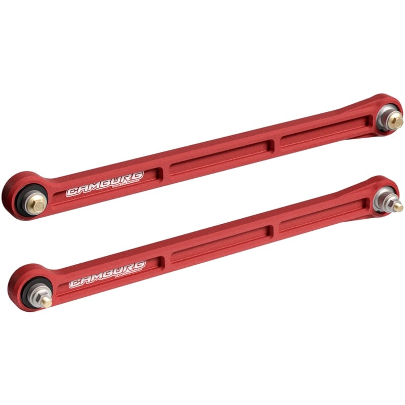 Camburg — KINETIK Series Rear Billet Trailing Arm Kit - Red - Toyota