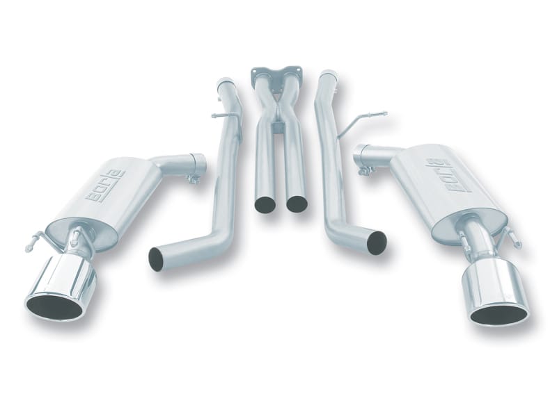 Borla — Cat-Back Exhaust System - S-Type Classic
S-Type; Cat-Backâ„¢ System
