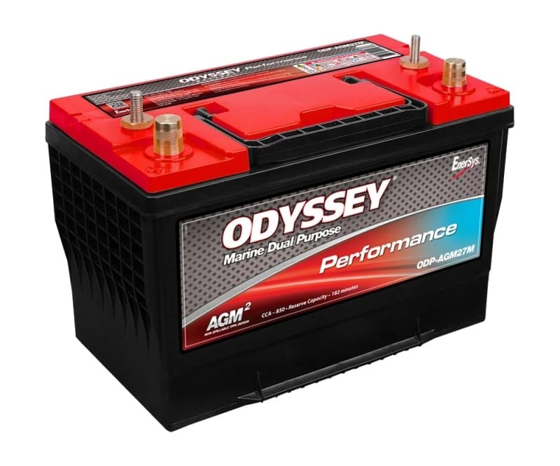Odyssey Battery — battery, marine, Odyssey ODP-AGM27M, group 27M AGM