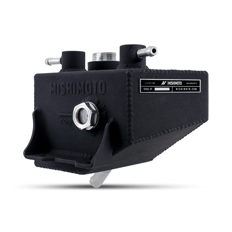 Mishimoto — Aluminum Coolant Expansion Tank, Black, fits Ford Mustang GT & EcoBoost 2024+
