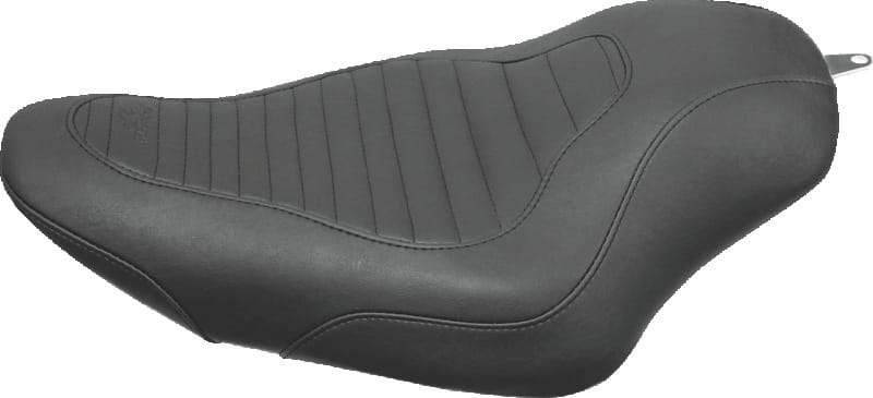 Mustang Motorcycle — Mustang 04-21 Harley Sportster 3.3 Gal Tripper Solo Seat - Black