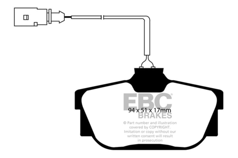 EBC — Ultimax OEM Replacement Brake Pads