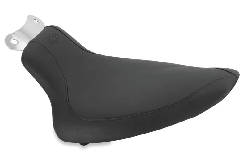 Mustang Motorcycle — Mustang 00-15 Harley Softail Standard Rear Tire Runaround Solo Seat - Black