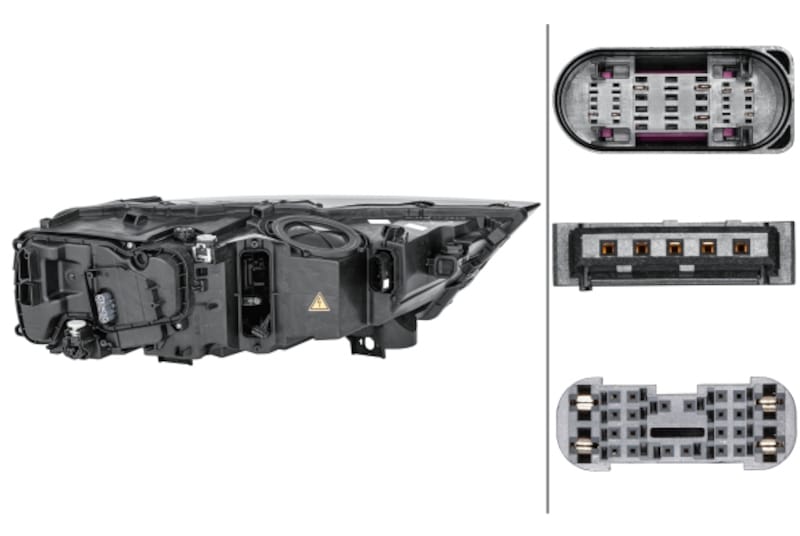 Hella — Hella 2017-2019 Audi Q7 Halogen Headlight Assembly
HdLtAssembly