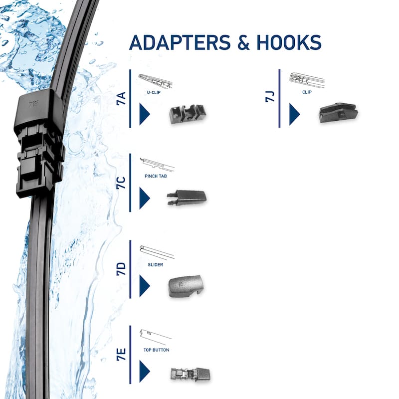 Hella — HELLA Back Glass Wiper Blade 358179131