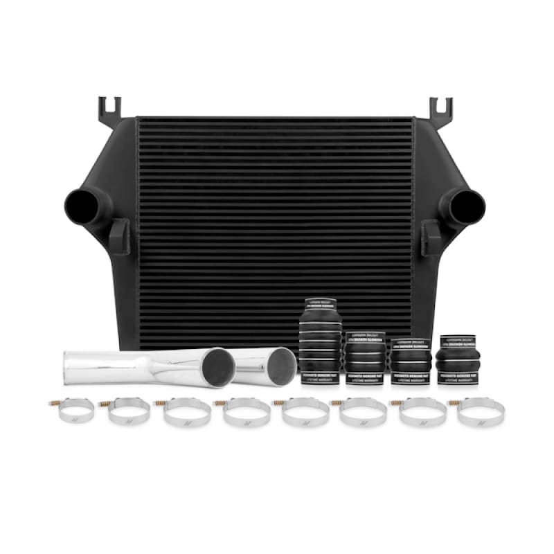 Mishimoto — Mishimoto 03-07 Dodge 5.9L Cummins Intercooler Kit w/ Pipes (Black)