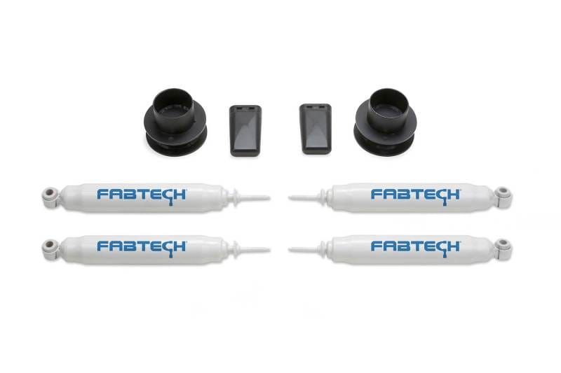 Fabtech — 2.5" COIL SPCR KIT W/PERF SHKS 2014-18 RAM 2500 4WD
Coil Spacer System