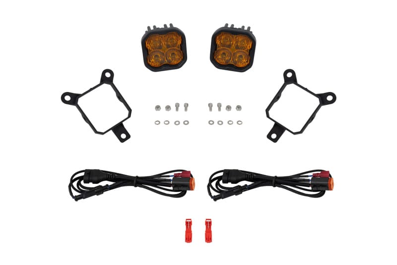 Diode Dynamics — Diode Dynamics SS3 Max Type YS Kit ABL Yellow SAE Fog