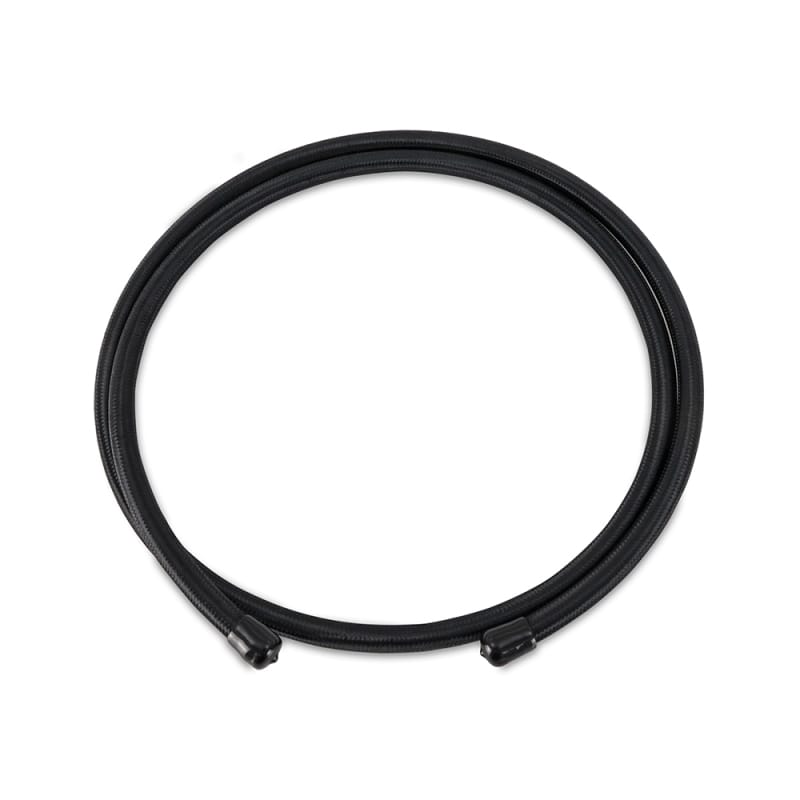 Mishimoto — -8AN Braided Line, Black Nylon, 6 ft