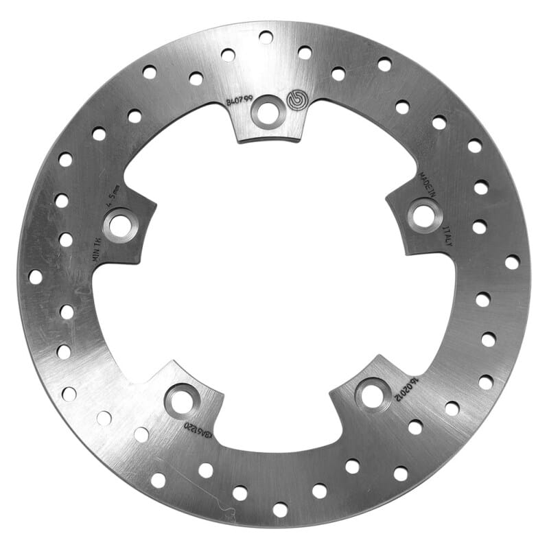 Brembo OE Powersports — Brembo OE 13-13 Kymco K-XCTi 300CC/15-18 Kymco Xciting i 400CC 240x5mm Brake Disc - Rear Fixed