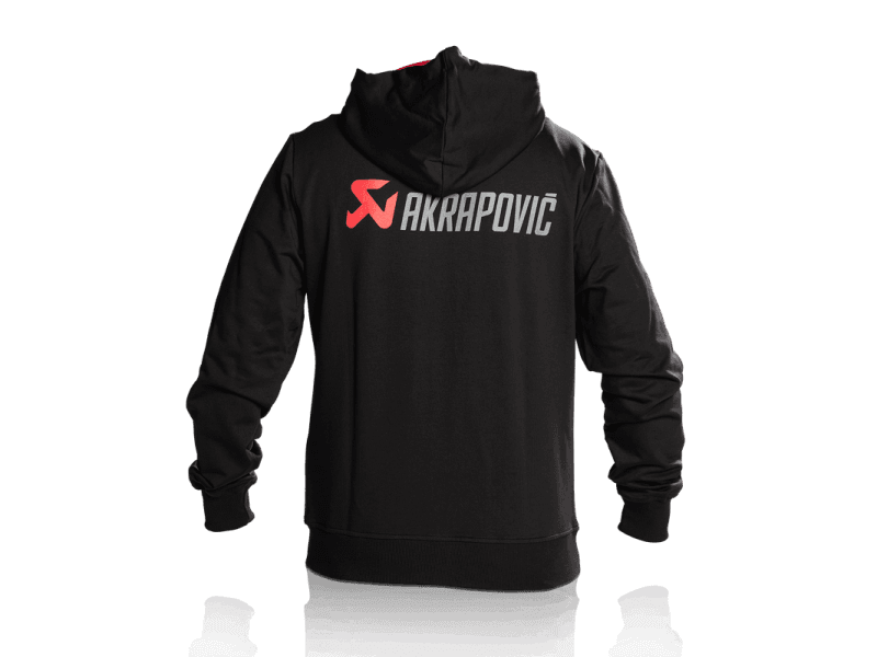 Akrapovic — Akrapovic Mens Akrapovic Logo Hoodie Black - L
