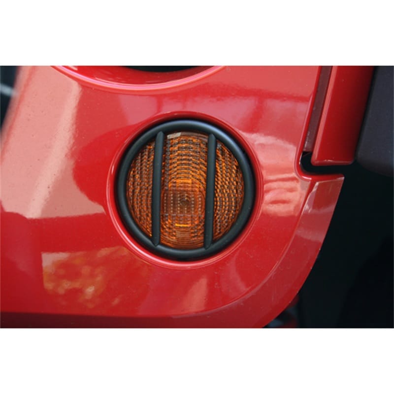 Rugged Ridge — Rugged Ridge 07-18 Jeep Wrangler JK Black Turn Signal Euro Guards
Turn Signal Guard
OFFROAD_EXTERIOR