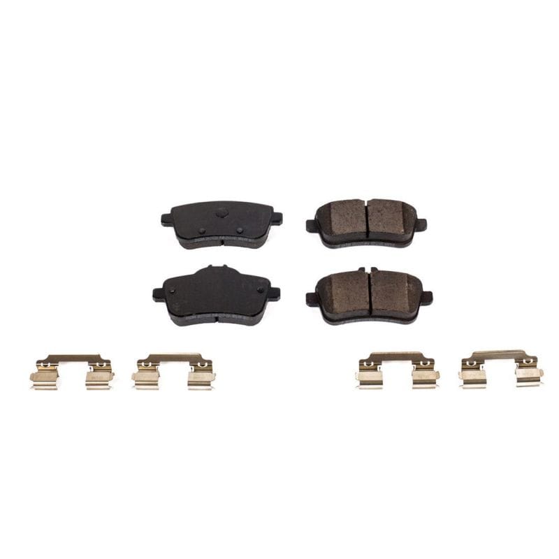 PowerStop — PowerStop - Z17 Low-Dust Ceramic Brake Pads with Hardware