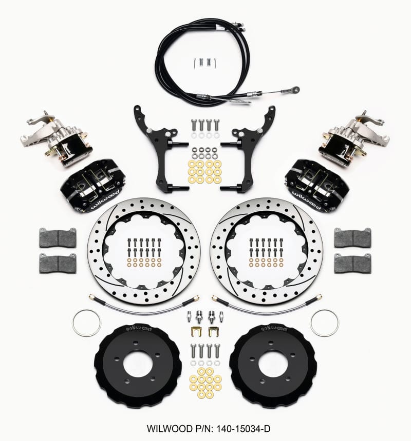Wilwood — KIT,REAR,MIATA,06-15,DPR/MC4,12.88x.81 SRP,W/LINES/CABLES