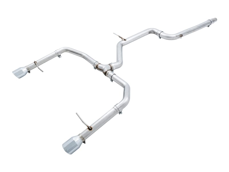 AWE Tuning — AWE Track Edition Exhaust - Non-Resonated - for MK7 Jetta GLI w/ Stock Downpipe