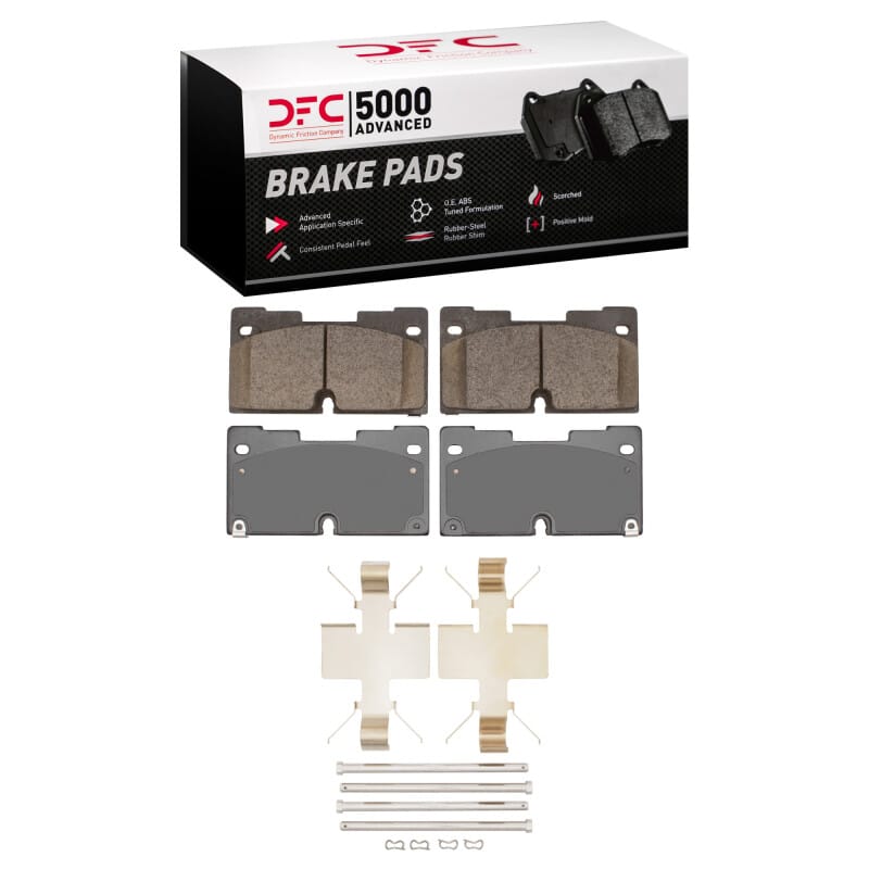 DFC — DFC 19-25 Cadillac Escalade ESV Front 5000 Advanced Ceramic Brake Pads and Hardware Kit