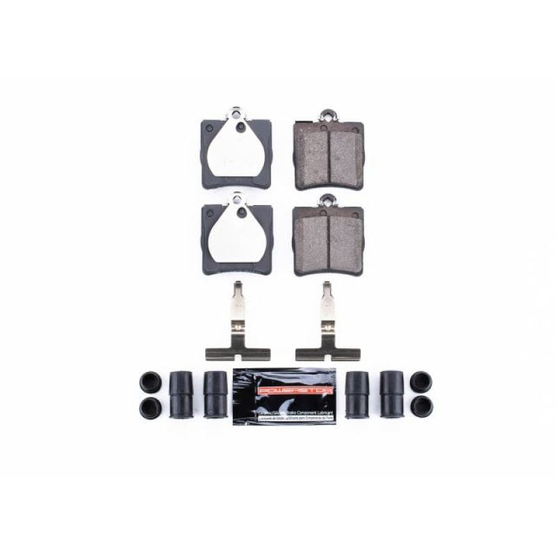 PowerStop — PowerStop - Z23 Daily Driver Carbon-Fiber Ceramic Brake Pads with Hardware Kit