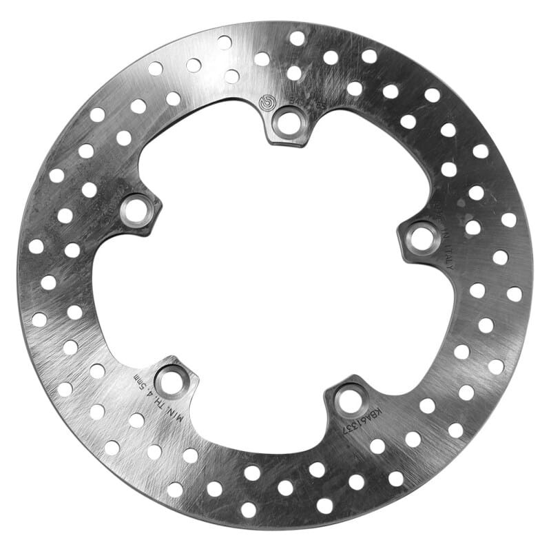Brembo OE Powersports — Brembo OE 17-21 Suzuki SV Cafe Racer 650CC/18-20 Suzuki SV X 650CC 240x5mm Brake Disc - Rear Fixed