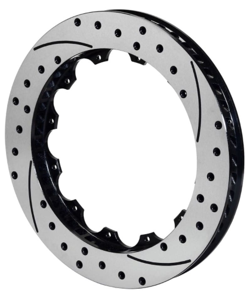 Wilwood — ROTOR1400-110BK825-000UNNXXXXL 12x8.75,72 CVANE,SRP,BLACK,SPEC-37