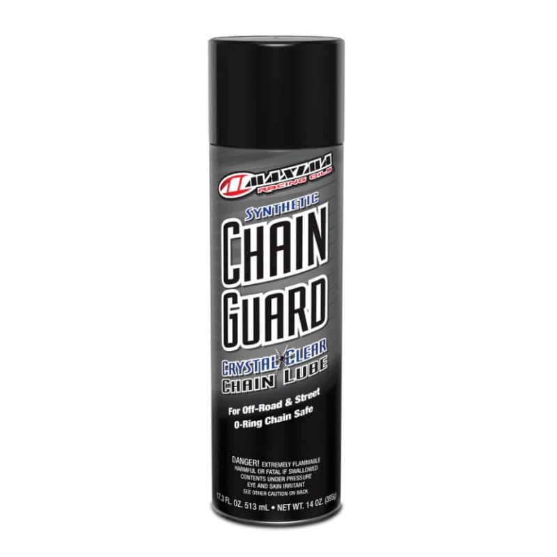 Maxima — Maxima Clear Synthetic Chain Guard Chain Lube Large - 14oz (Aerosol)