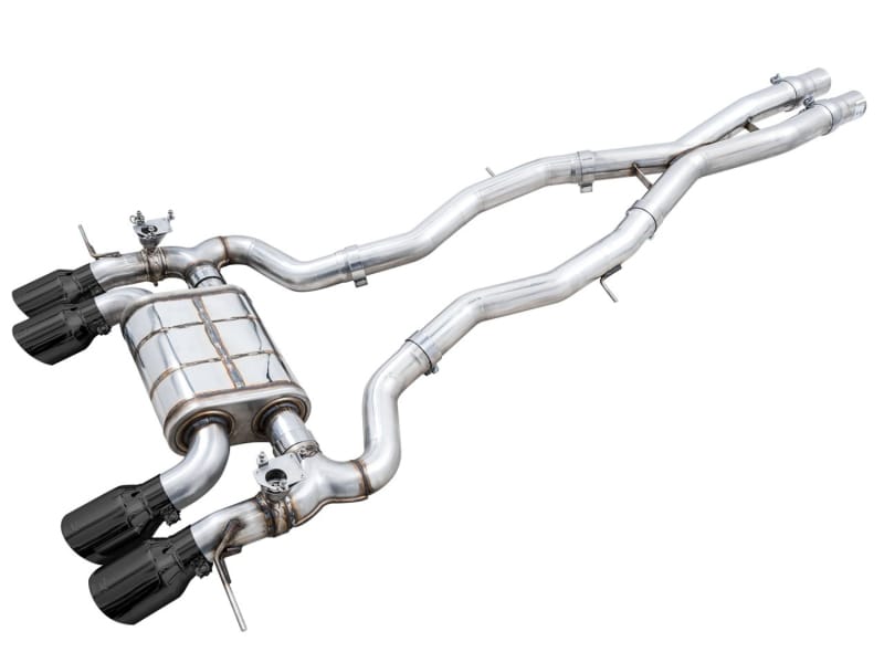 AWE Tuning — AWE SwitchPath Catback for BMW G8X M3/M4 - Chrome Tips