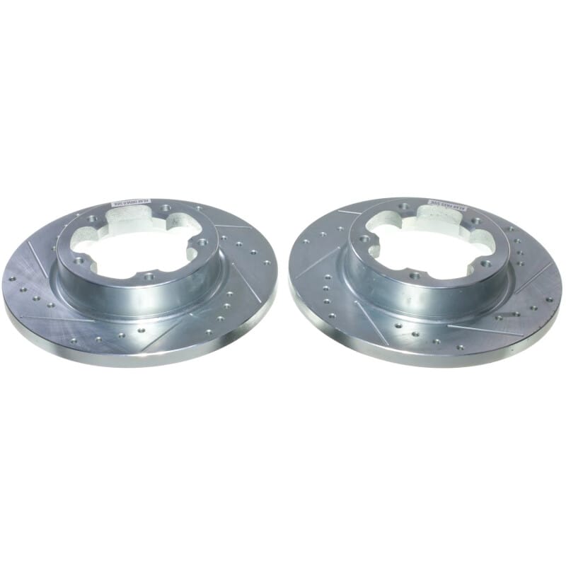 PowerStop — PowerStop Evolution Performance Drilled, Slotted & Plated Brake Rotor Pair